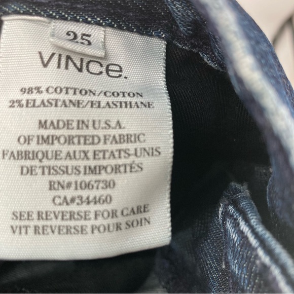 Vince. Women’s Skinny Trouser Drop Adelaide Size 25 - Picture 8 of 9